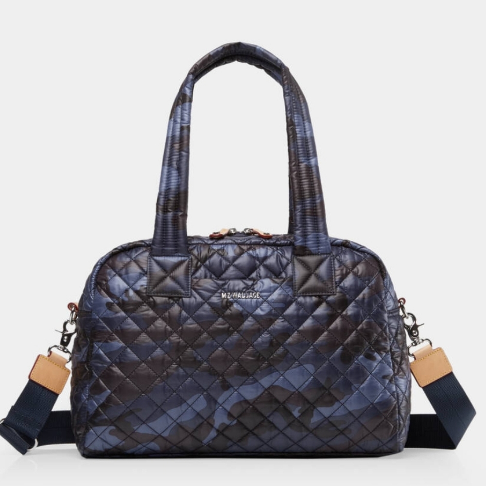 MZ Wallace JJ Bag in Dark Blue Camo